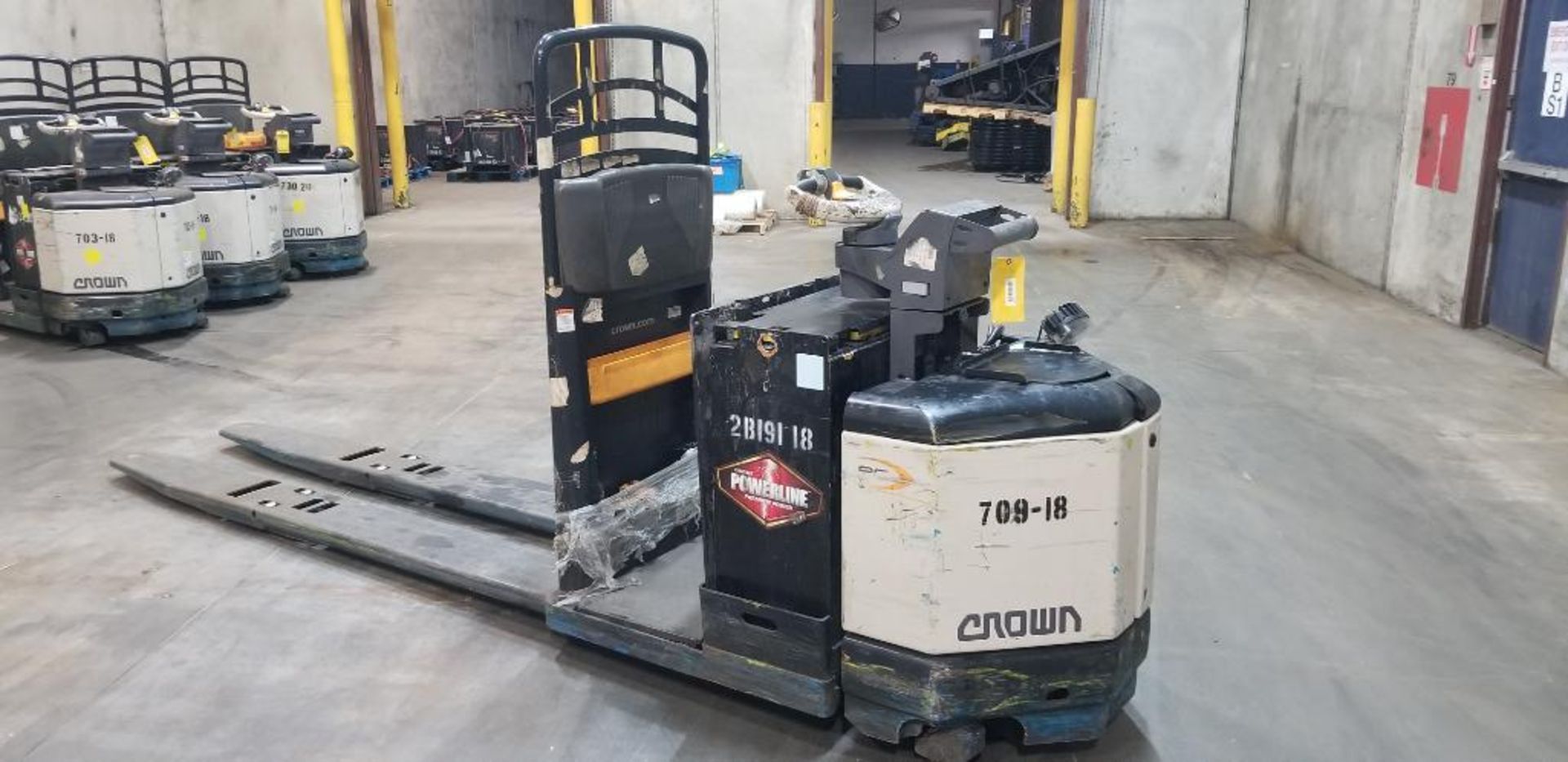 2018 Crown PC 4500 Series End Control Double Pallet Truck, Model PC4500-80, S/N 10076667, 8,000 LB. - Image 2 of 6