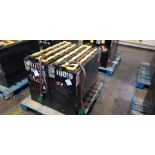 (2x) Hawker Powerline Batteries, EO-583, 36v, 750A.H., Battery Weight: 2,065 & 2,058 LB., 38" L x 16