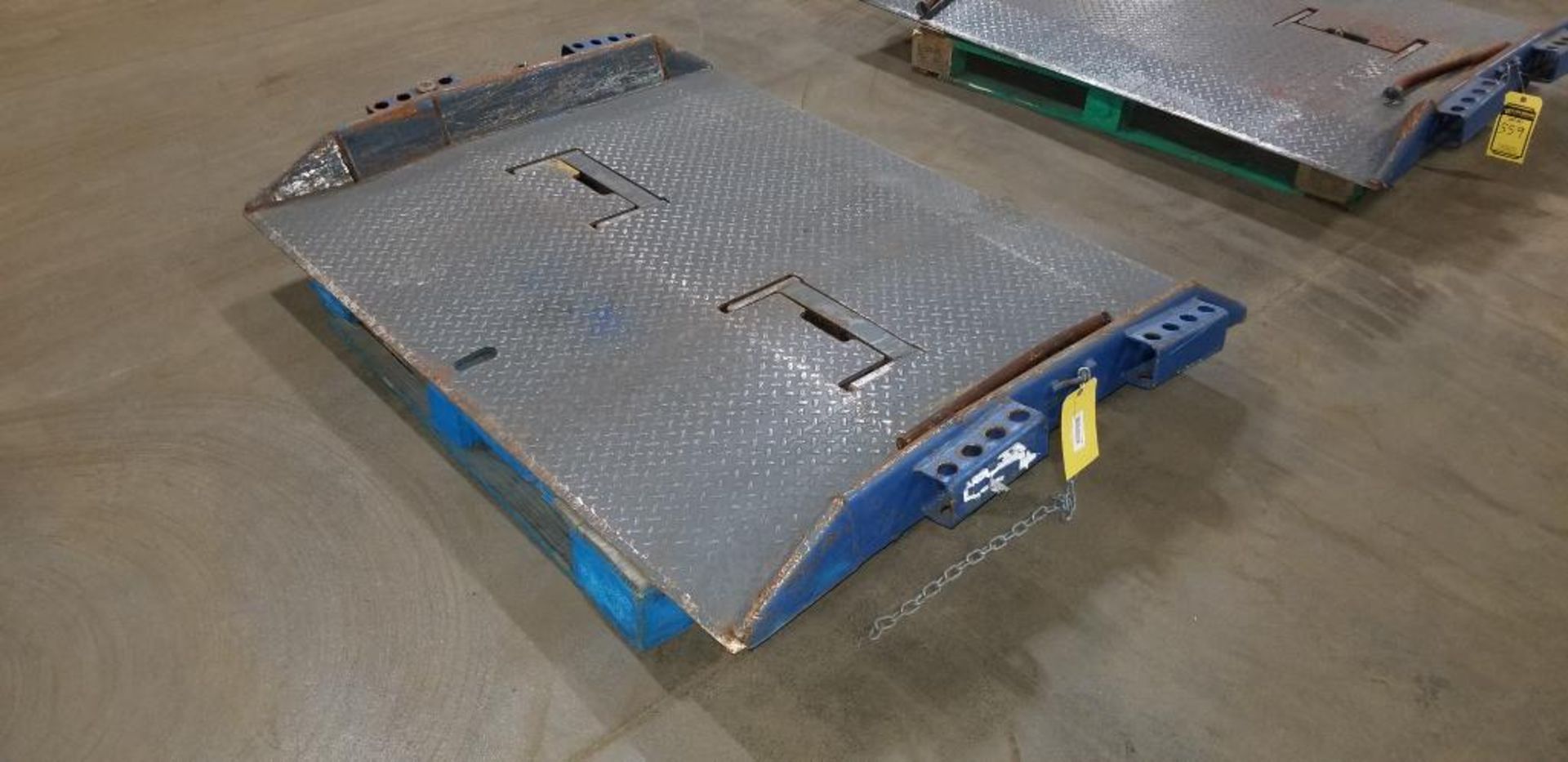 Steel Dock Plate ($50 Loading Fee Will be Added to Buyers Invoice)