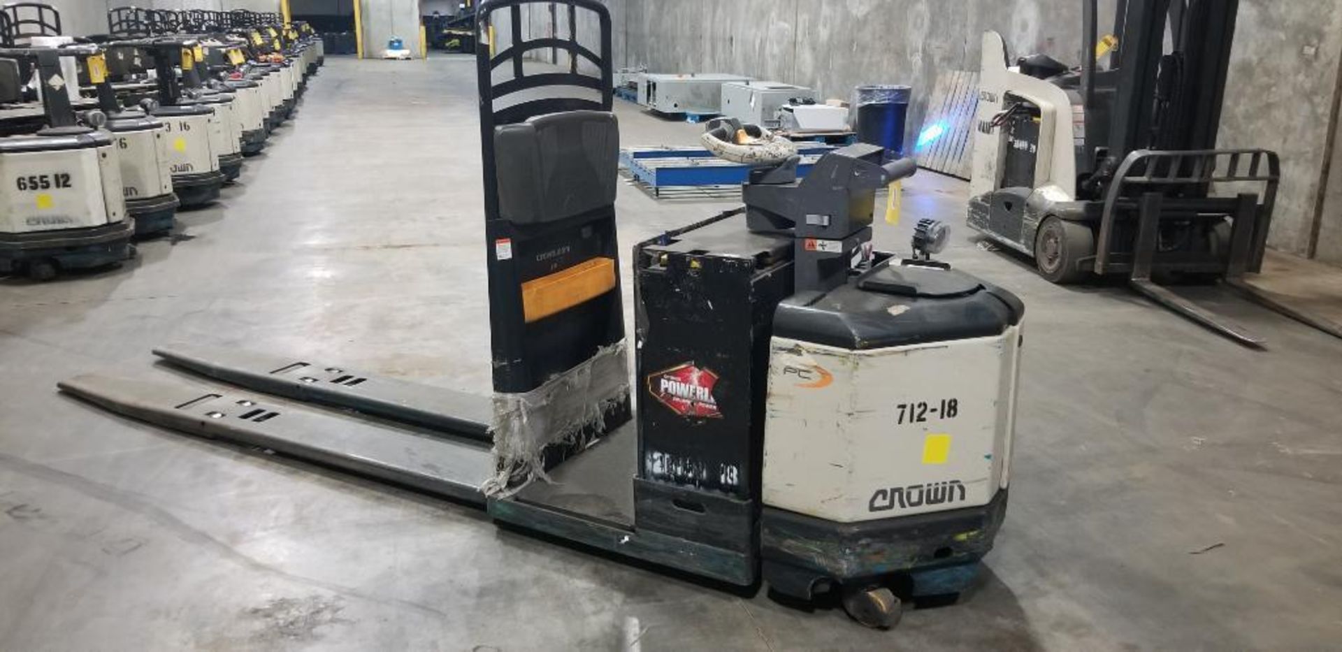 2018 Crown PC 4500 Series End Control Double Pallet Truck, Model PC4500-80, S/N 10076742, 8,000 LB. - Image 2 of 6