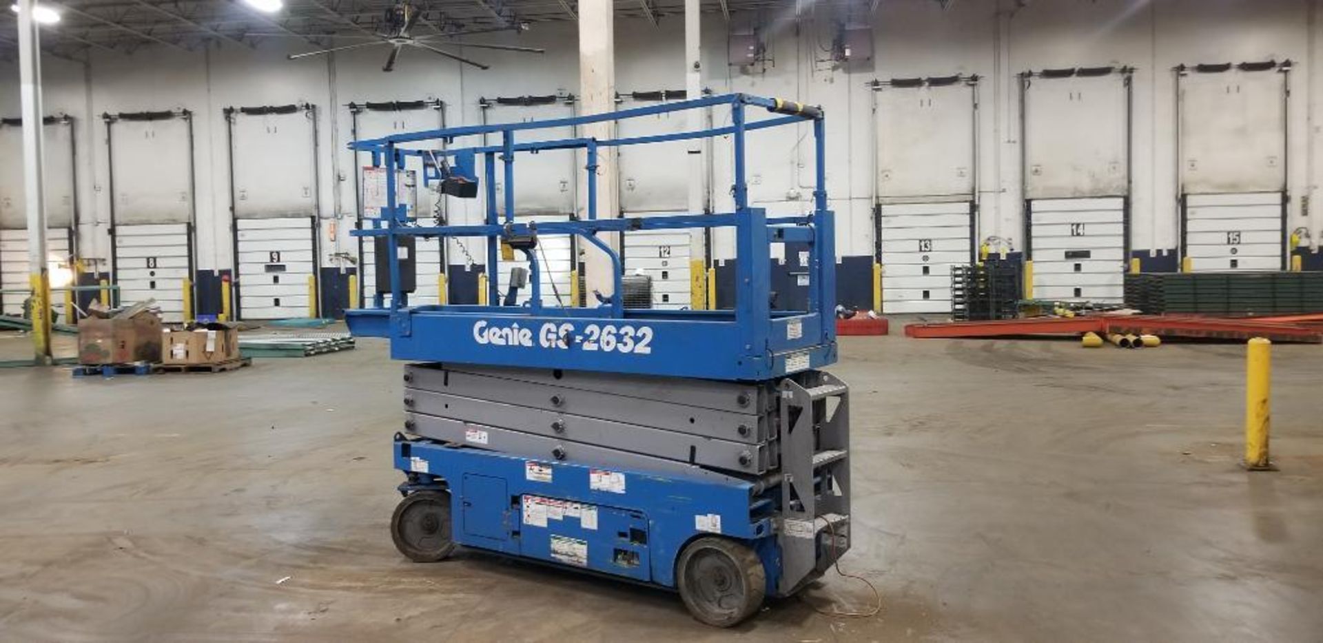 Genie GS-2632 Electric Scissor Lift ($50 Loading Fee Will be Added to Buyers Invoice) - Image 4 of 9