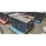 (2x) EnerSys Enforcer Battery Chargers, Model EH3-12-900, Input: 480V, 3-Phase, Output: 24V, 145 Amp