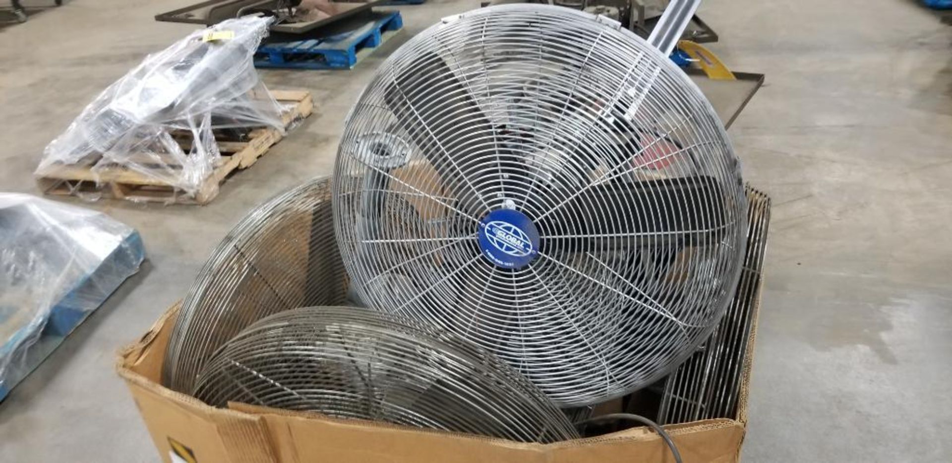 Skid of (6) Wall Mount Shop Fans ($50 Loading Fee Will be Added to Buyers Invoice) - Image 3 of 3
