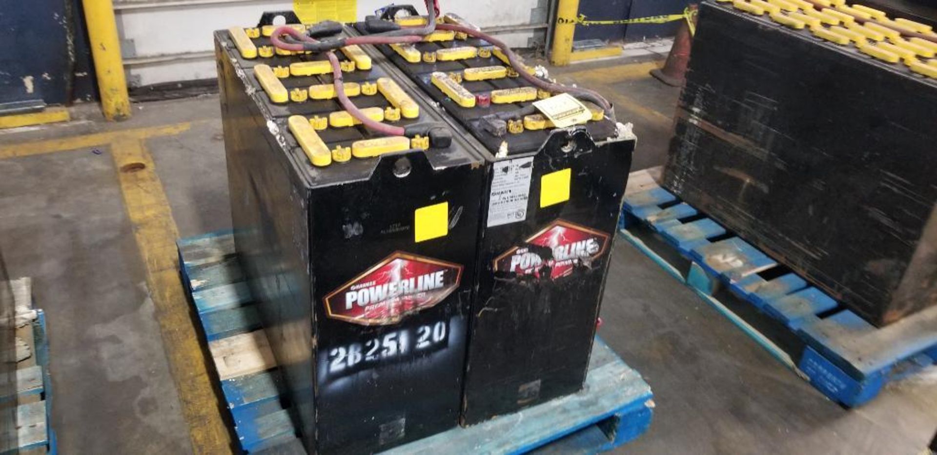 (2x) Hawker Powerline Batteries, 24V, 875A.H., Battery Weight: 1,713 & 1,769 LB., L36"xW14"xH31" ($5 - Image 2 of 7