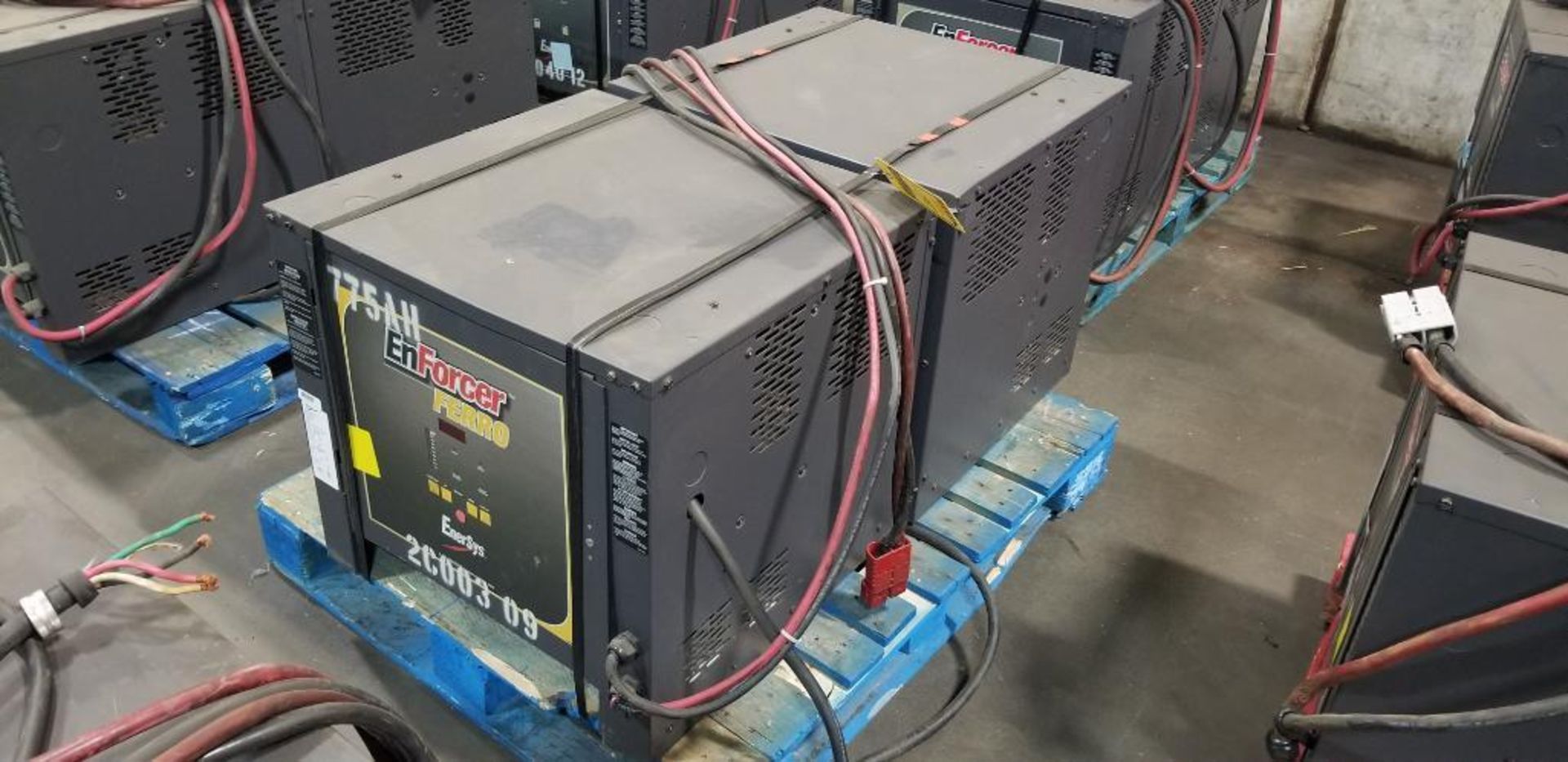(2x) EnerSys Enforcer Battery Chargers, (1) Model EH3-12-900, Input: 480V, 3-Phase, Output: 24V, 145 - Image 2 of 6
