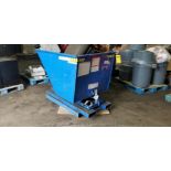 (4) Metal 2-Level Rolling Carts ($25 Loading Fee Will be Added to Buyers Invoice)
