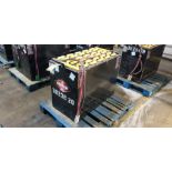 Hawker Powerline Battery, EO-583, 36v, 1000A.H., Battery Weight: 2,734 LB., 38" L x 20" W x 31" H ($