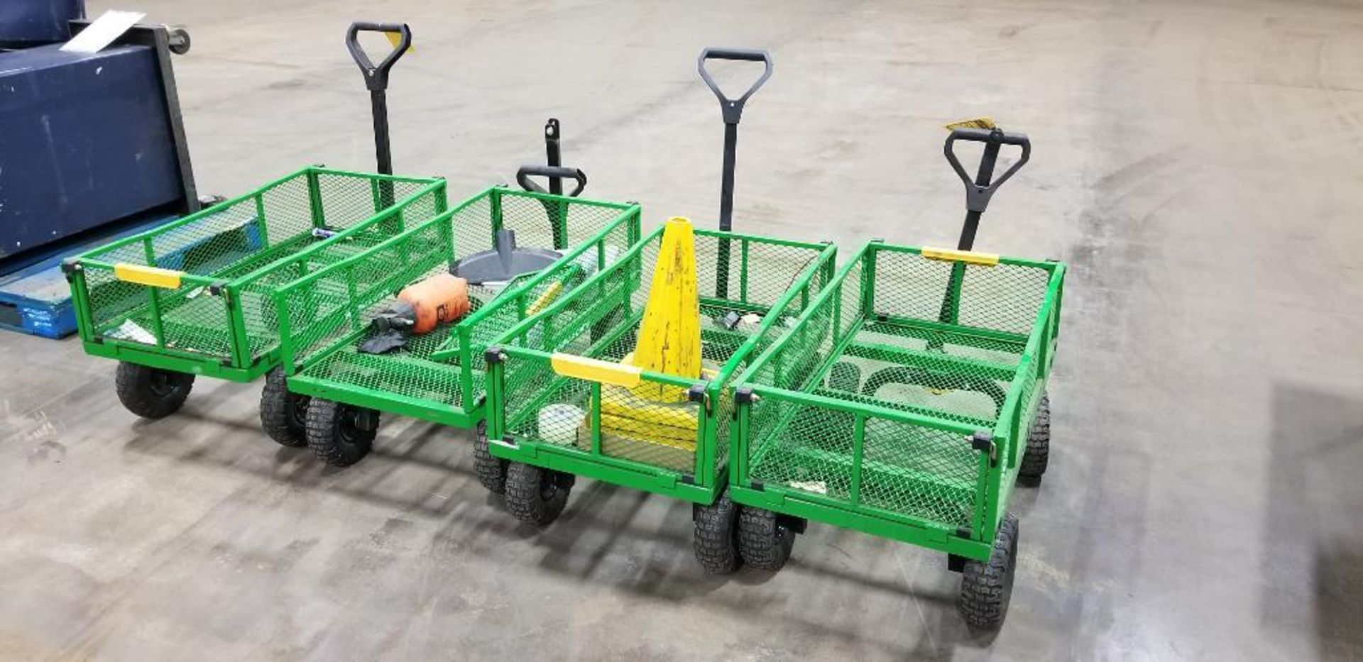 (4) Gorilla Carts, Pneumatic Tires ($25 Loading Fee Will be Added to Buyers Invoice) - Image 2 of 2