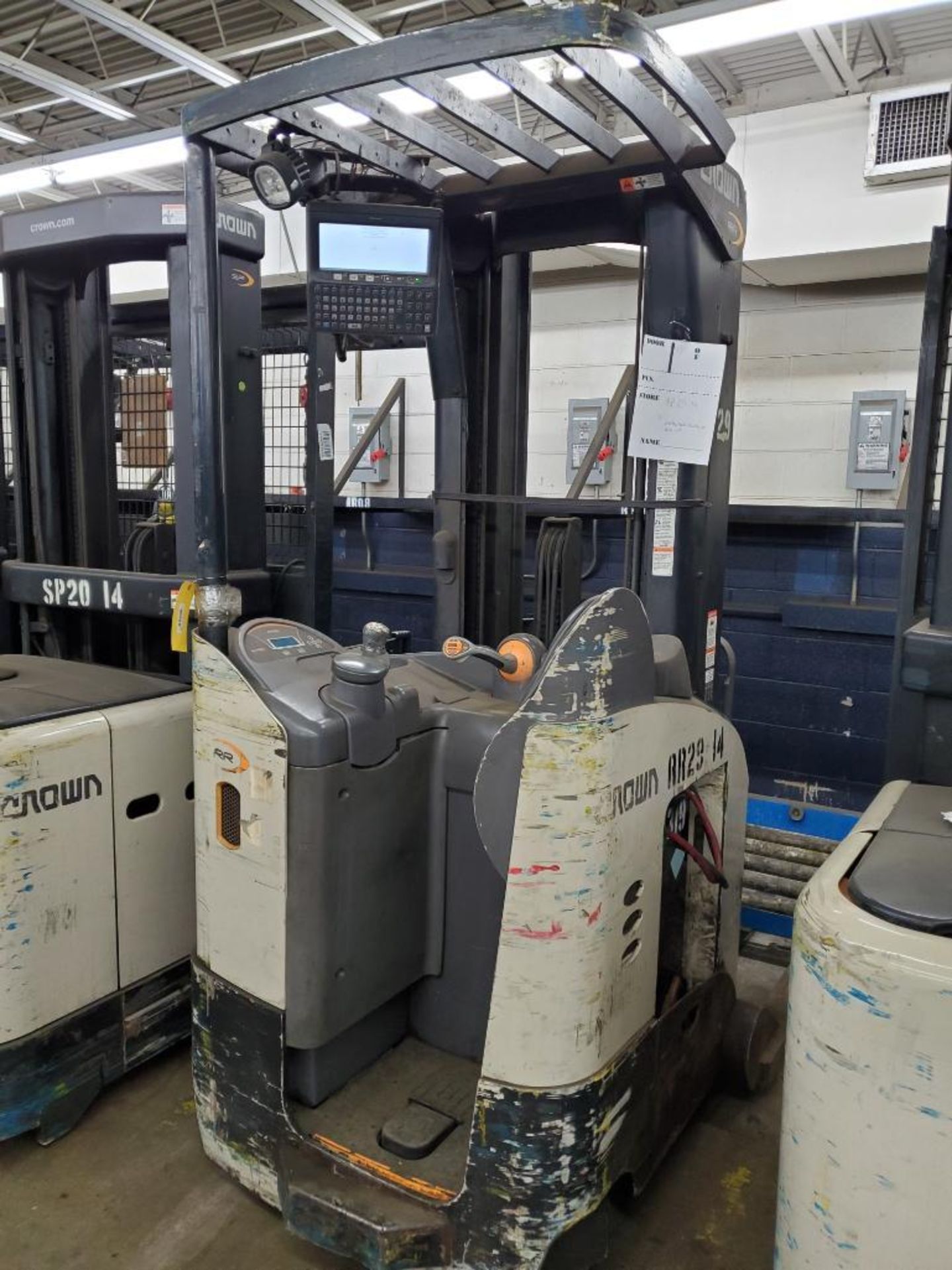 2014 Crown RR 5700 Series Electric Reach Truck, Model RR5725-45, S/N 1A415849, 4,500 LB. Lift Capaci - Image 3 of 7