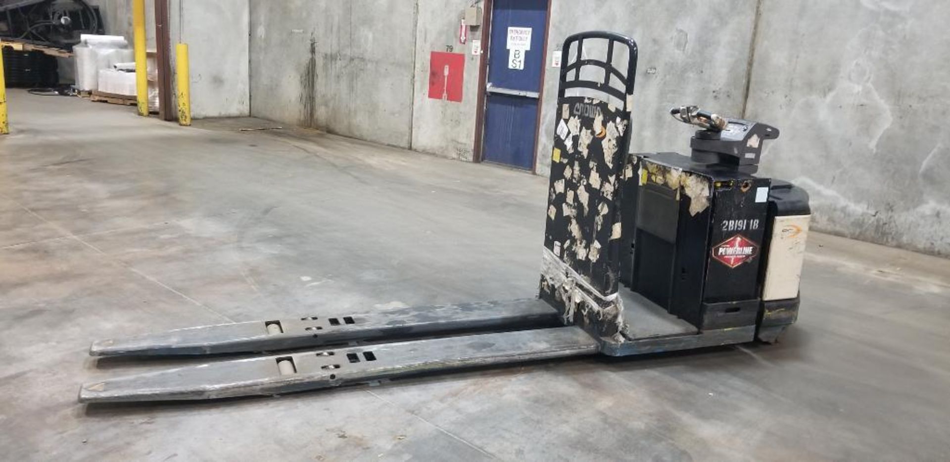 2018 Crown PC 4500 Series End Control Double Pallet Truck, Model PC4500-80, S/N 10076667, 8,000 LB. - Image 3 of 6