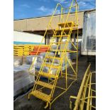 Cotterman Steel Rolling Shop Ladder ($50 Loading Fee Will be Added to Buyers Invoice)