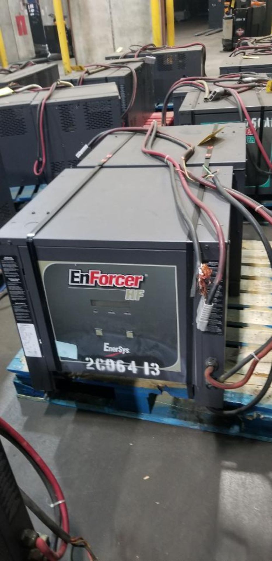 (2x) EnerSys Enforcer Battery Chargers, Model EH3-12-900, Input: 480V, 3-Phase, Output: 24V, 145 Amp - Image 3 of 6