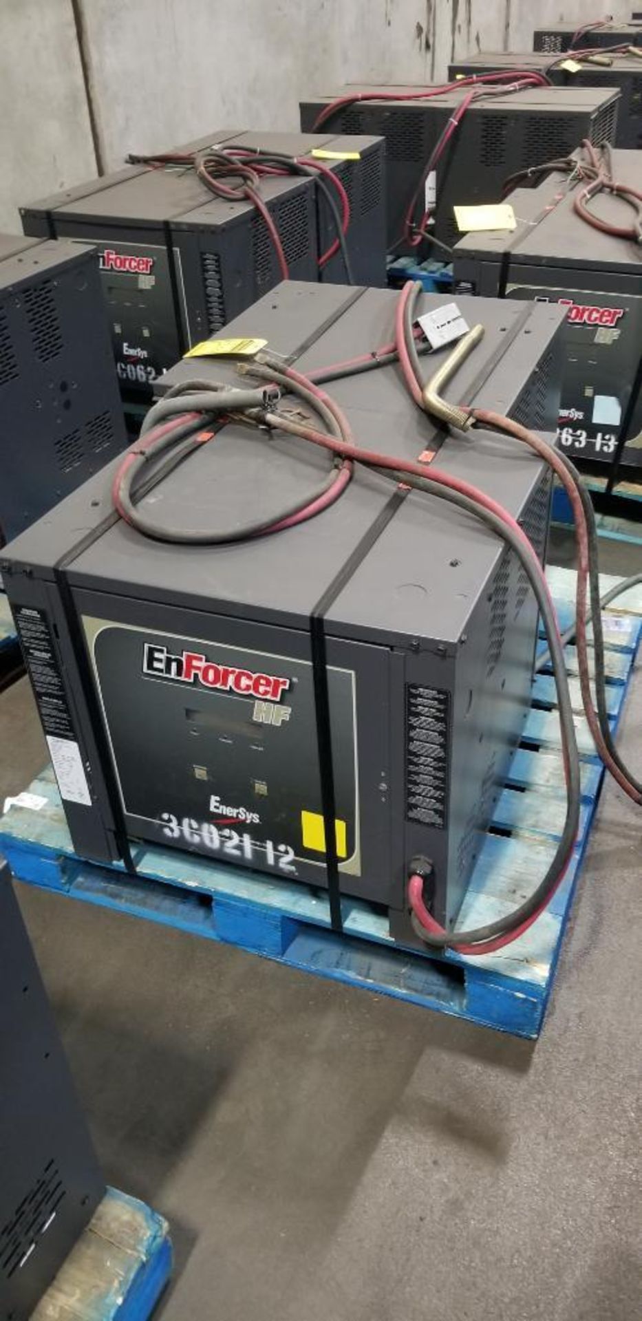 (2x) EnerSys EnForcer Battery Chargers, (1) Model EH3-18-1200, Input: 480V, 3-Phase, Output: 36v 200 - Image 2 of 5