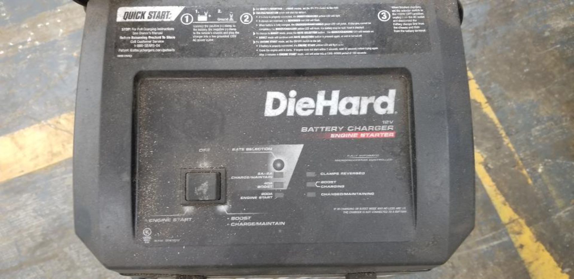 Diehard Battery Charger/ Engine Starter, Model 81331, Input: 120v, Output: 12v - Image 2 of 5