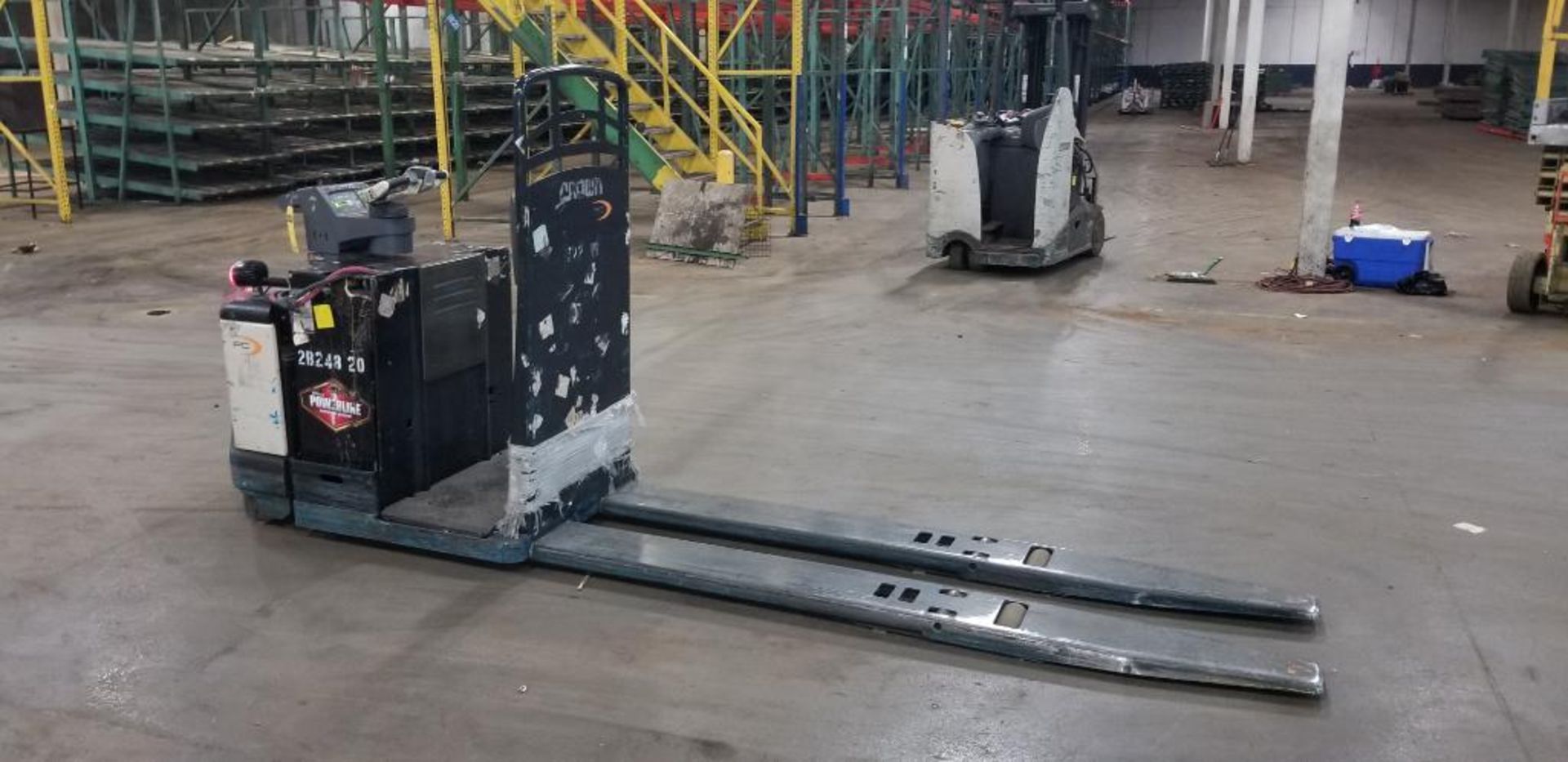 2019 Crown PC 4500 Series End Control Double Pallet Truck, Model PC4500-80, S/N 10141763, 8,000 LB. - Image 4 of 6