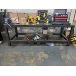 Steel Work Table w/ 5-1/2" Bench Vise