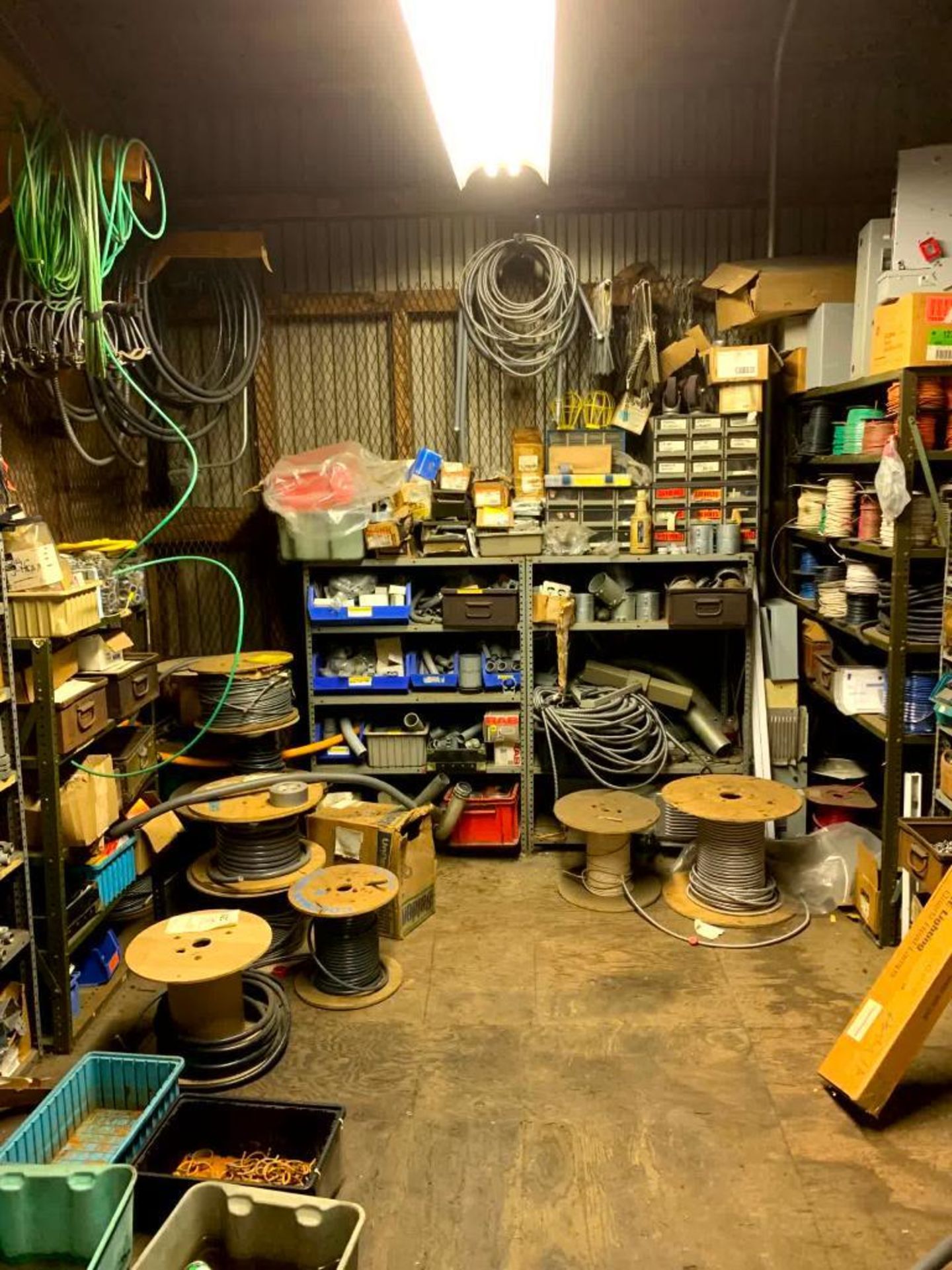 Content of Electrical Supply Room; Spools of Wire, Couplings, Breakers, Fuses, & Much More - Image 3 of 18