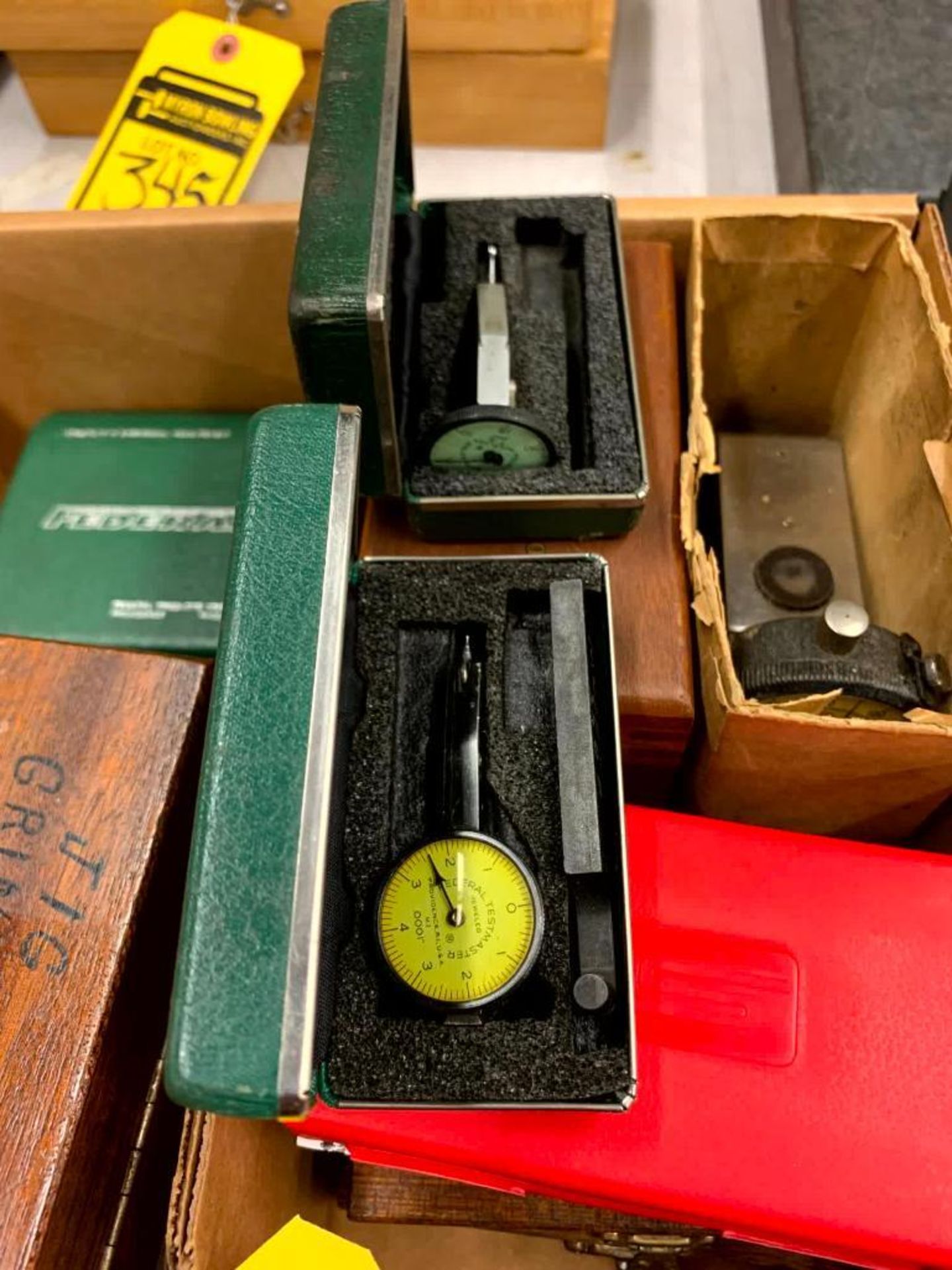 (3) Boxes w/ Dial Indicators, Chamfer Gauge, Measurement Tools - Image 5 of 7