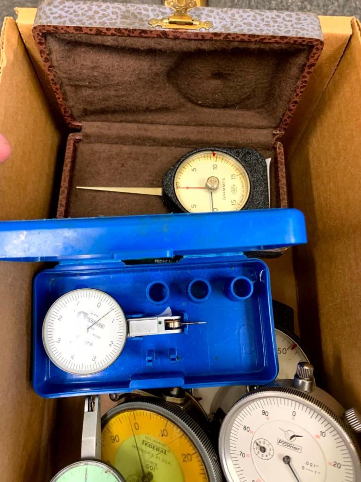 Box of Assorted Indicator Gauges, Thickness Gauge - Image 2 of 3