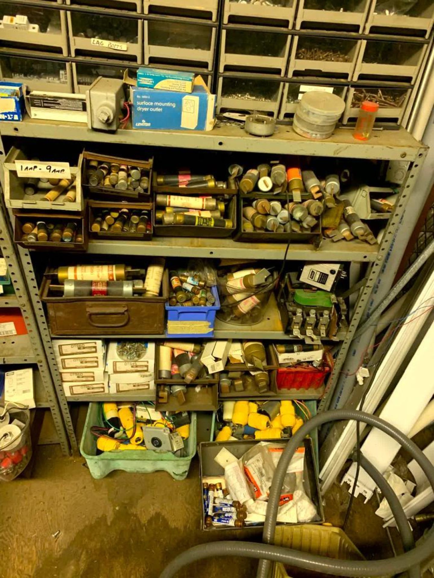 Content of Electrical Supply Room; Spools of Wire, Couplings, Breakers, Fuses, & Much More - Image 17 of 18