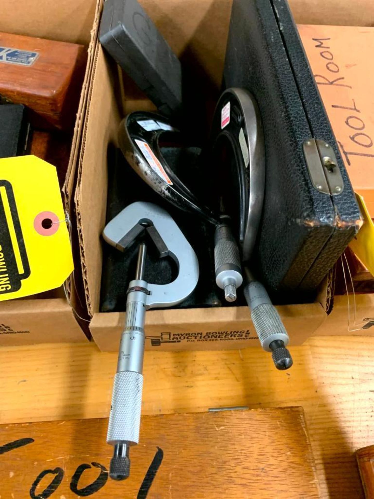 (3) Boxes w/ Assorted Micrometers, Measurement Tools - Image 2 of 6