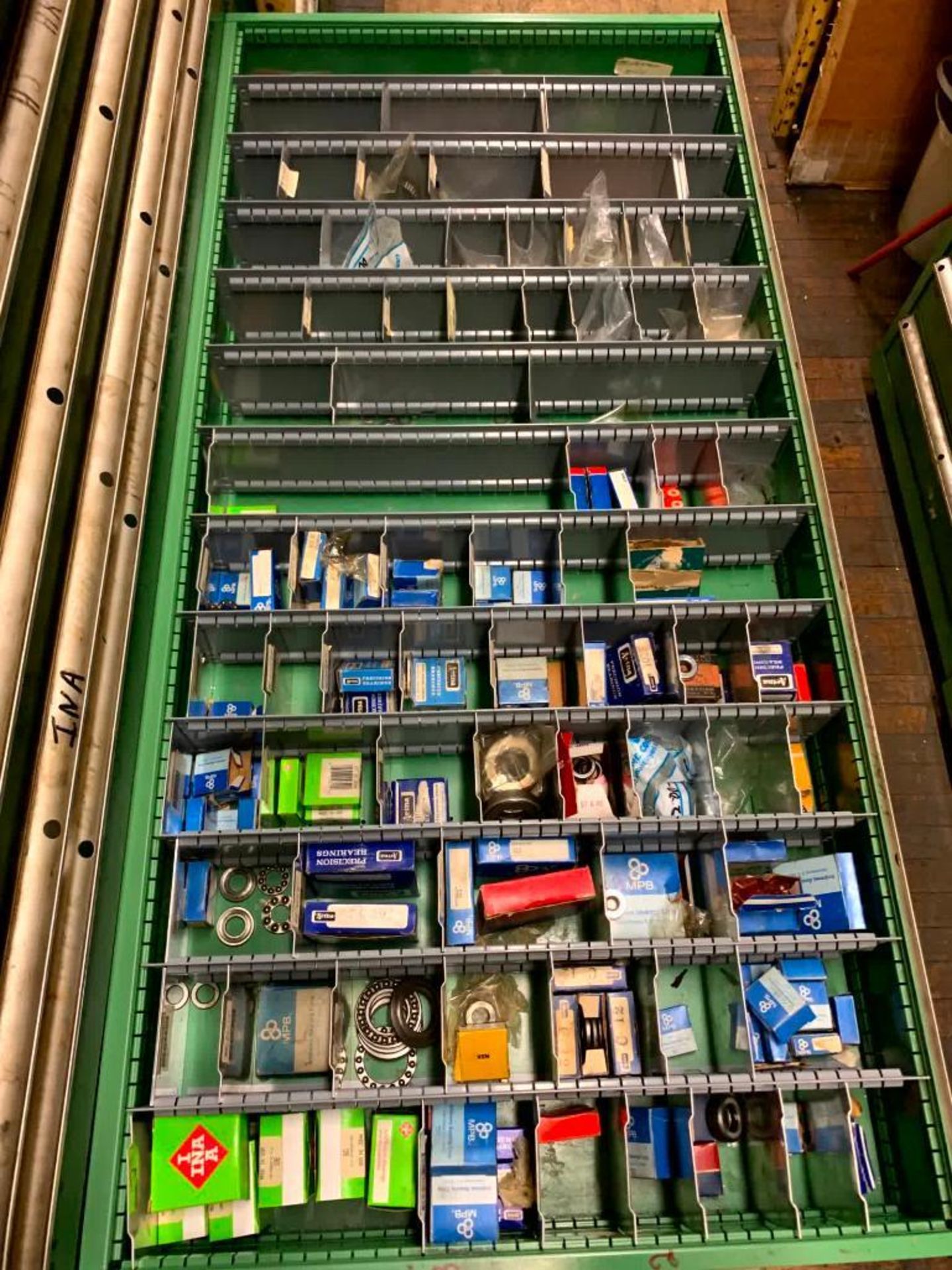 Lista 9-Drawer Cabinet: Full of Bearings/ Cam Followers/ Mounted Bearings By MB Manf, Torrington, Mc - Image 6 of 10