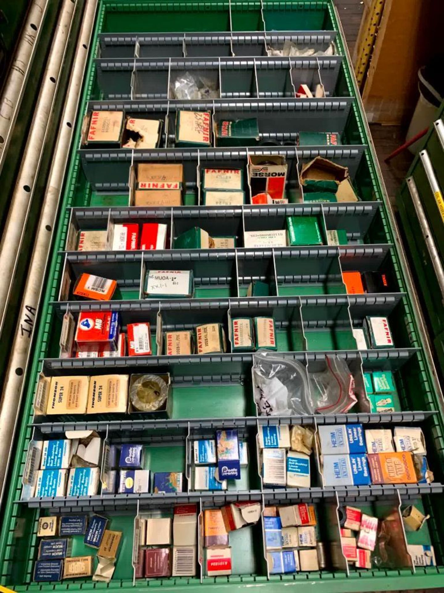 Lista 9-Drawer Cabinet: Full of Bearings/ Cam Followers/ Mounted Bearings By MB Manf, Torrington, Mc - Image 5 of 10