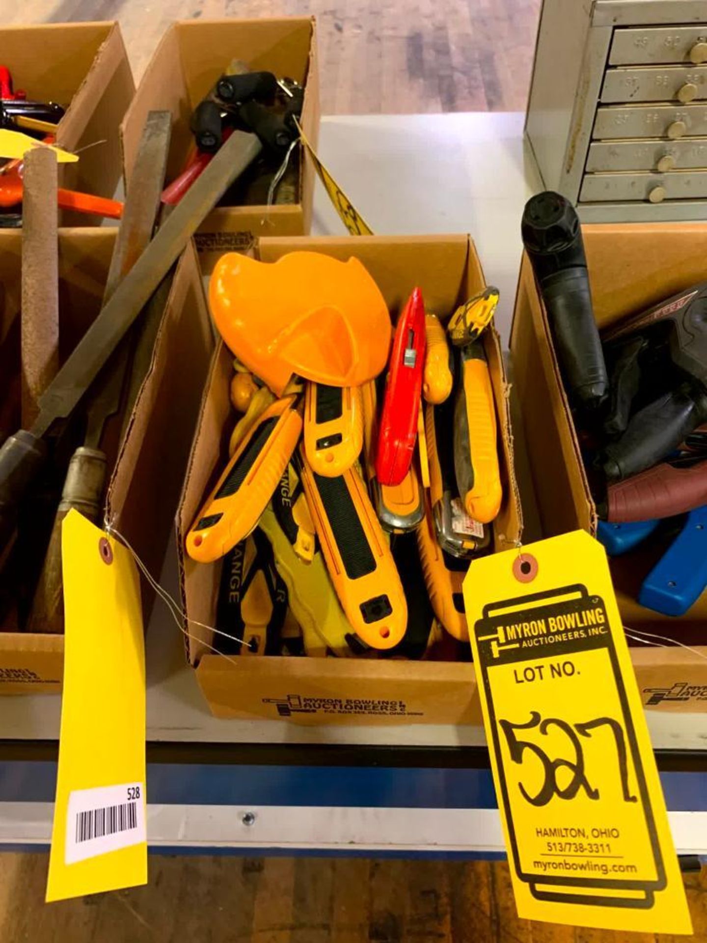 Box of Utility Knives, Safety Box Cutters