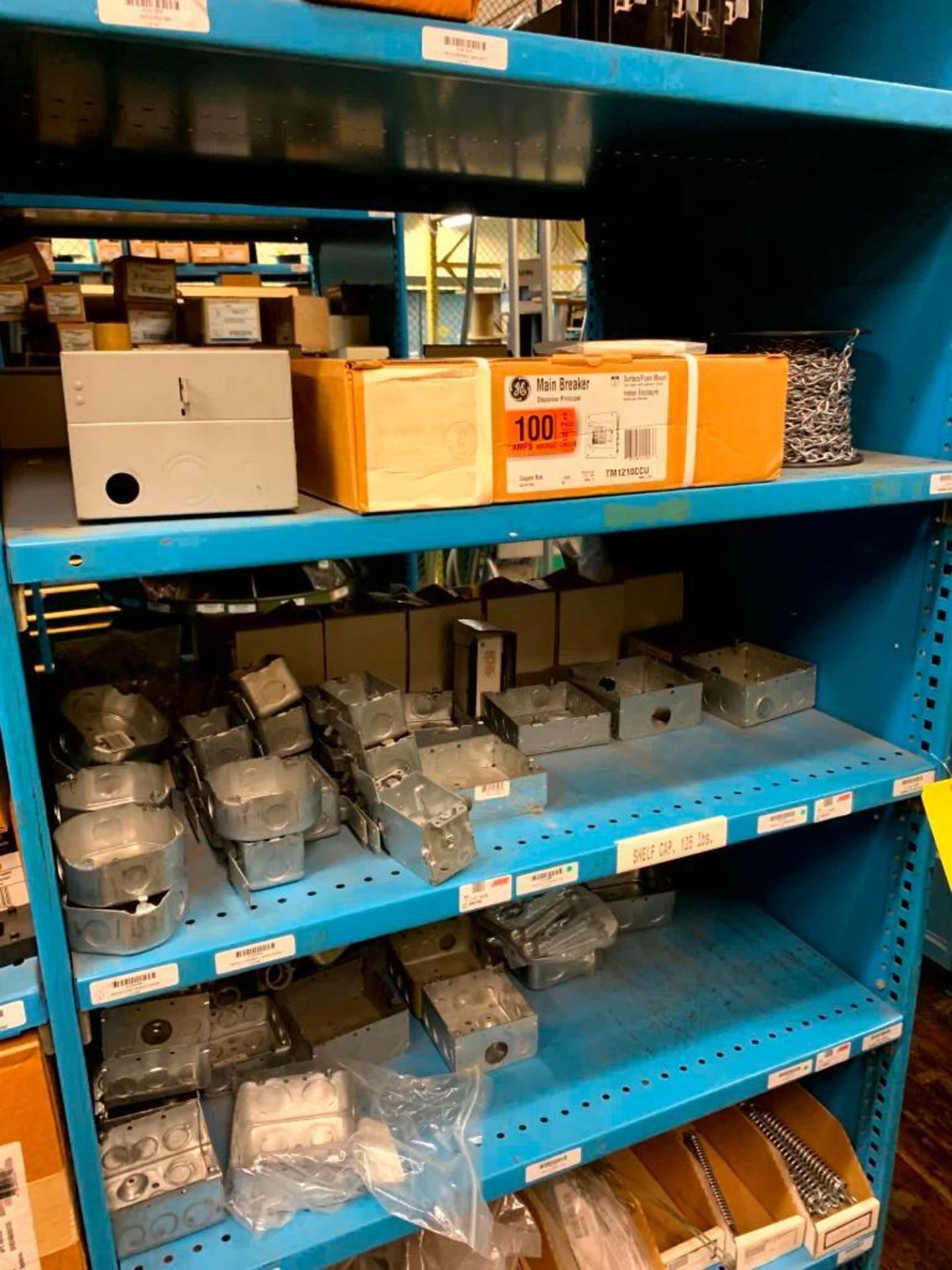 Content on (22) Bays of Clip Shelving: Transformers, Safety Switches, Magnetic Starters, Enclosures, - Image 11 of 74