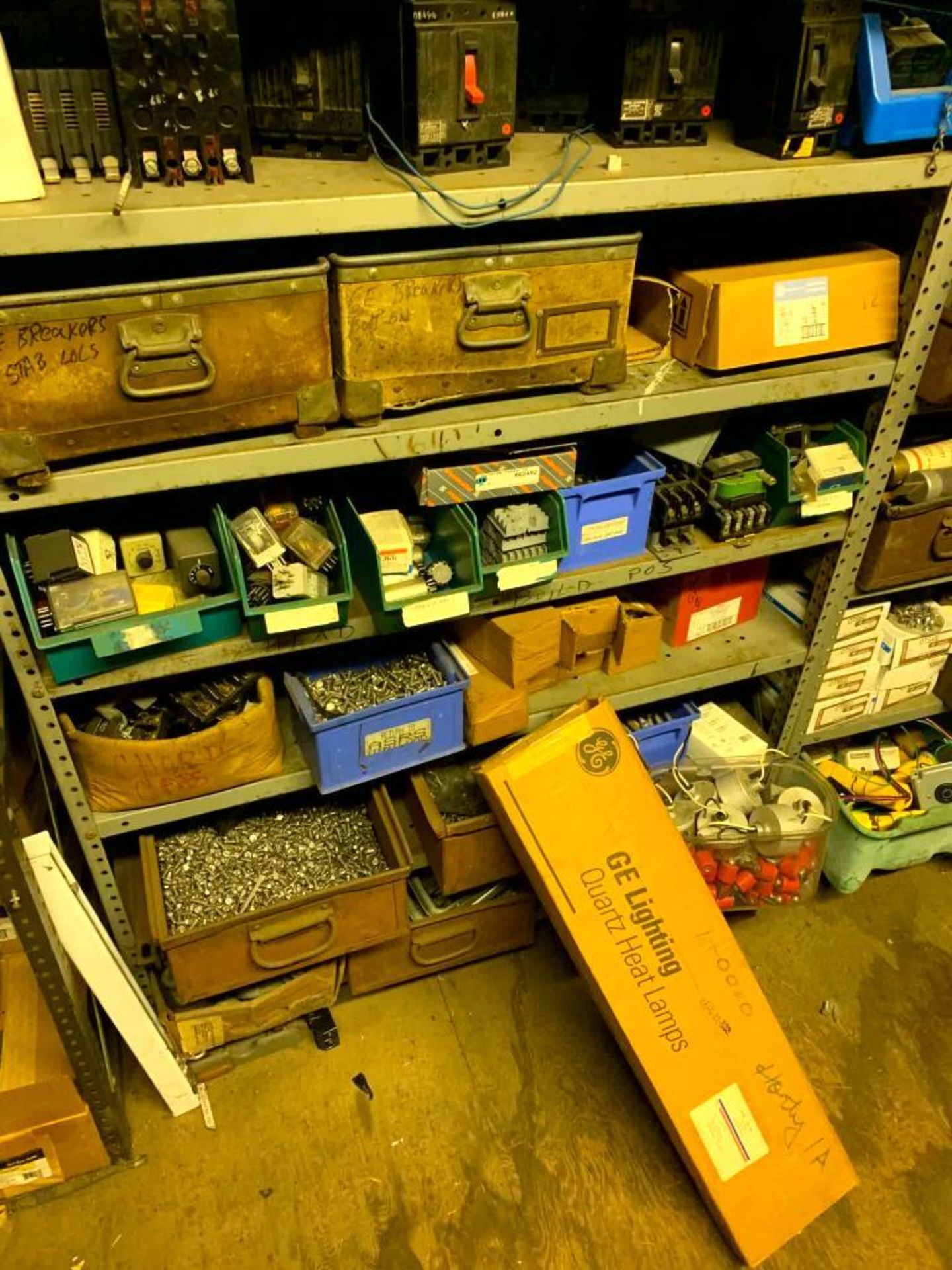 Content of Electrical Supply Room; Spools of Wire, Couplings, Breakers, Fuses, & Much More - Image 16 of 18