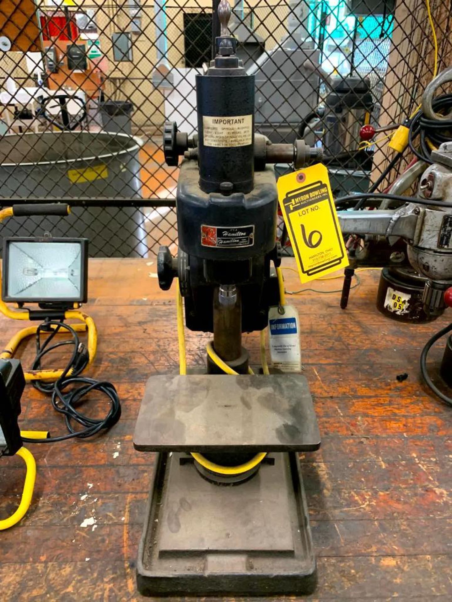 Hamilton Vari-Matic Drill Press