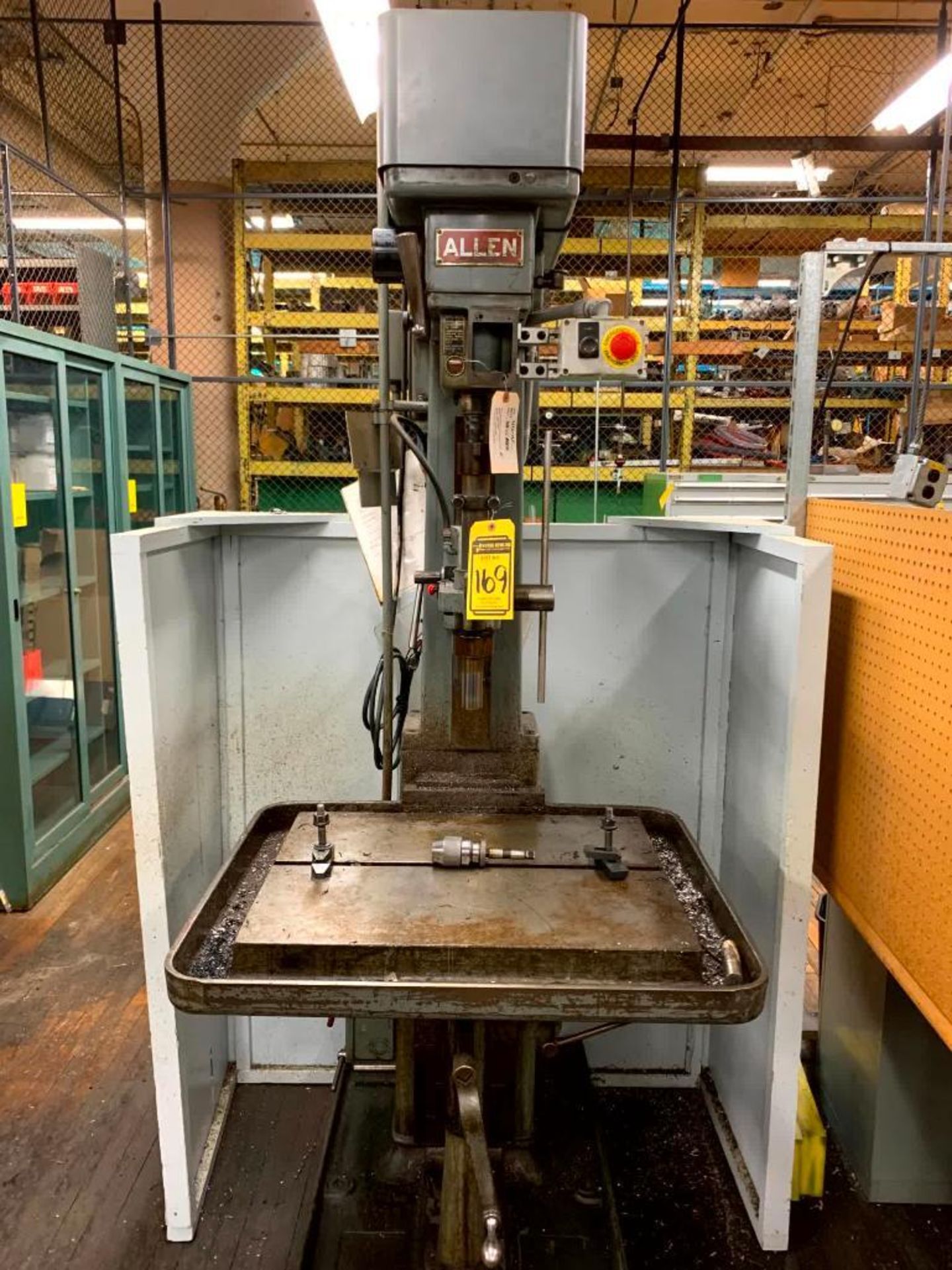 Allen Drill Press, 26-3/8" X 21" Table, 24" Vertical Head Adjust - Image 3 of 4