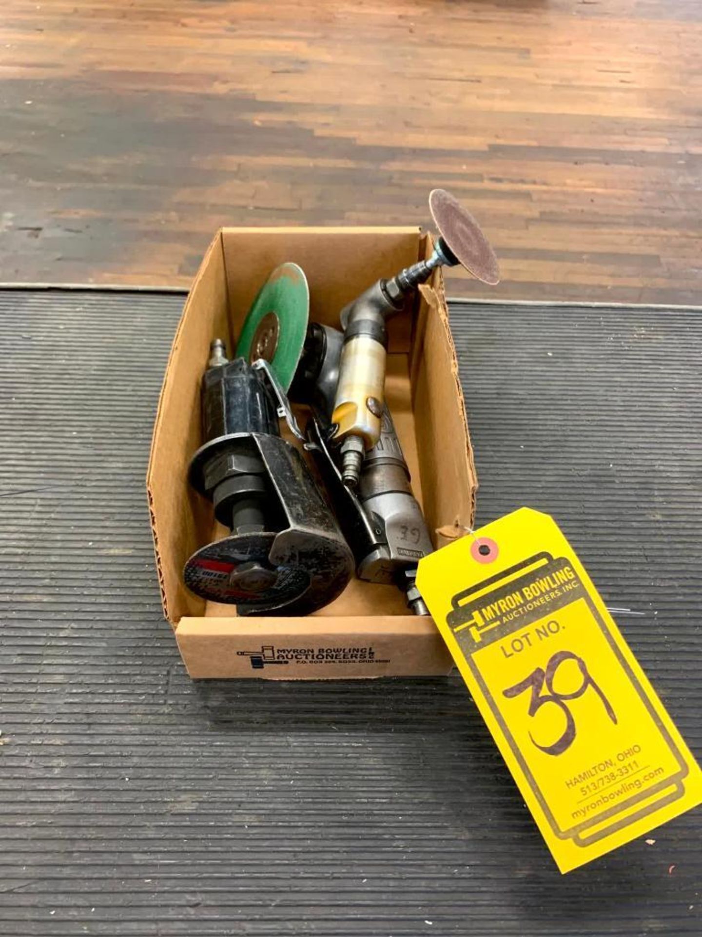 Box w/ Pneumatic Tools