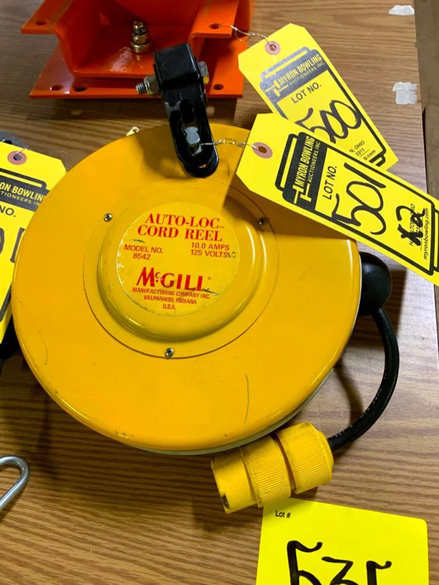 McGill Cord Reel & Aero-Motive Wheel Balancer - Image 2 of 3