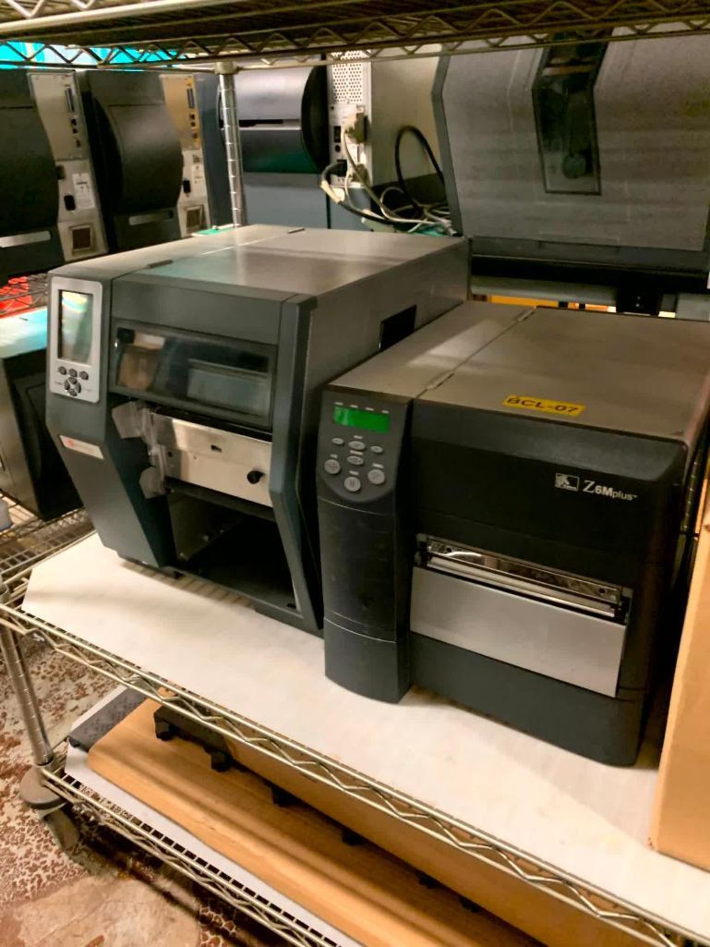 (4) Datamax Label Printers, (2) Zebra Z6M Plus Label Printers - Image 2 of 5