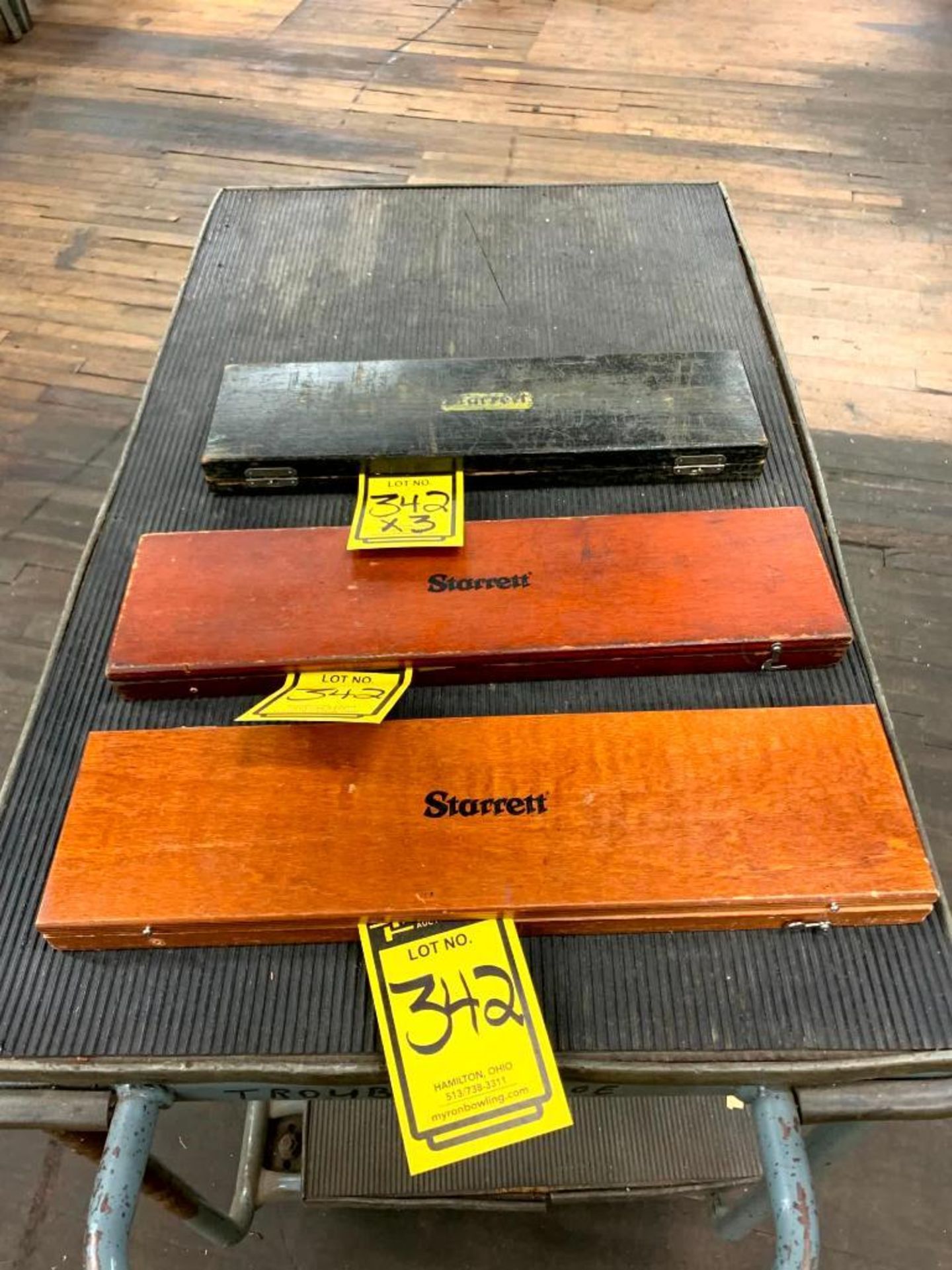 (3) Starrett Calipers, 14" & 12"