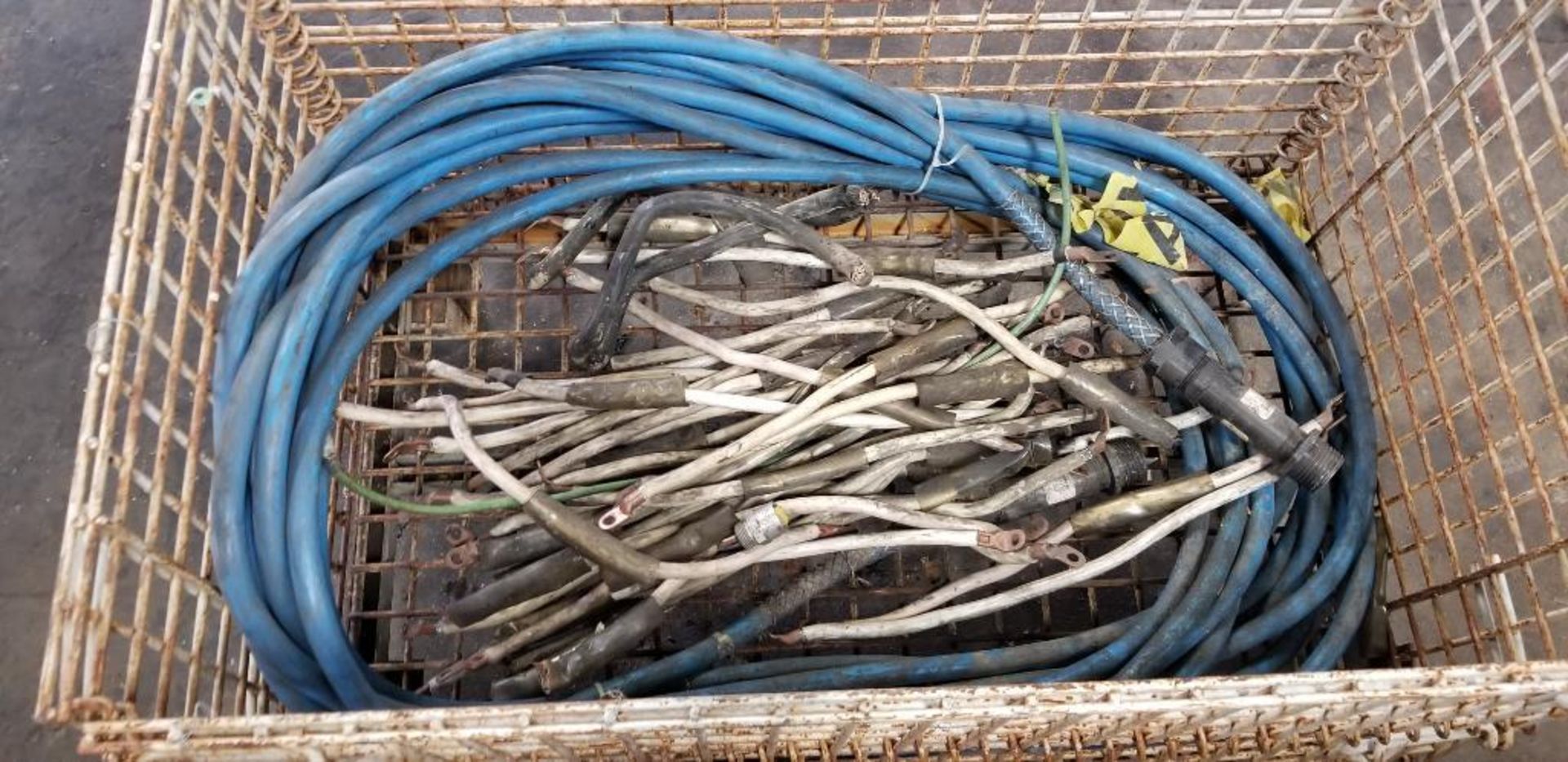 Wire Basket Skid w/ Content of Assorted Wiring - Image 3 of 3