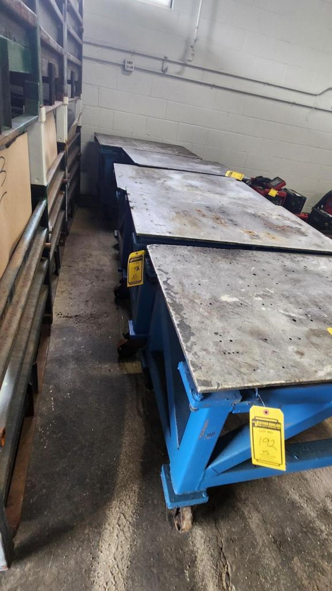 (5x) Steel Welding Table Carts - Image 2 of 5