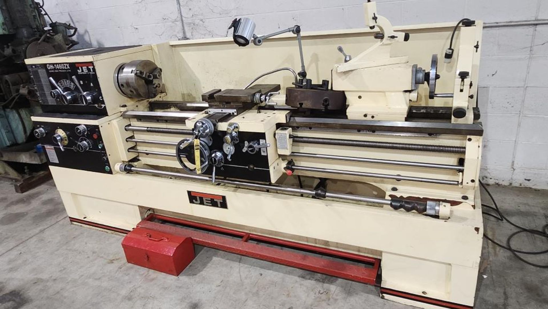 Jet Geared Head Precision Lathe, Model GH-1460ZX, S/N 000821ZX204, 230V/460V, 3-Phase - Image 2 of 14