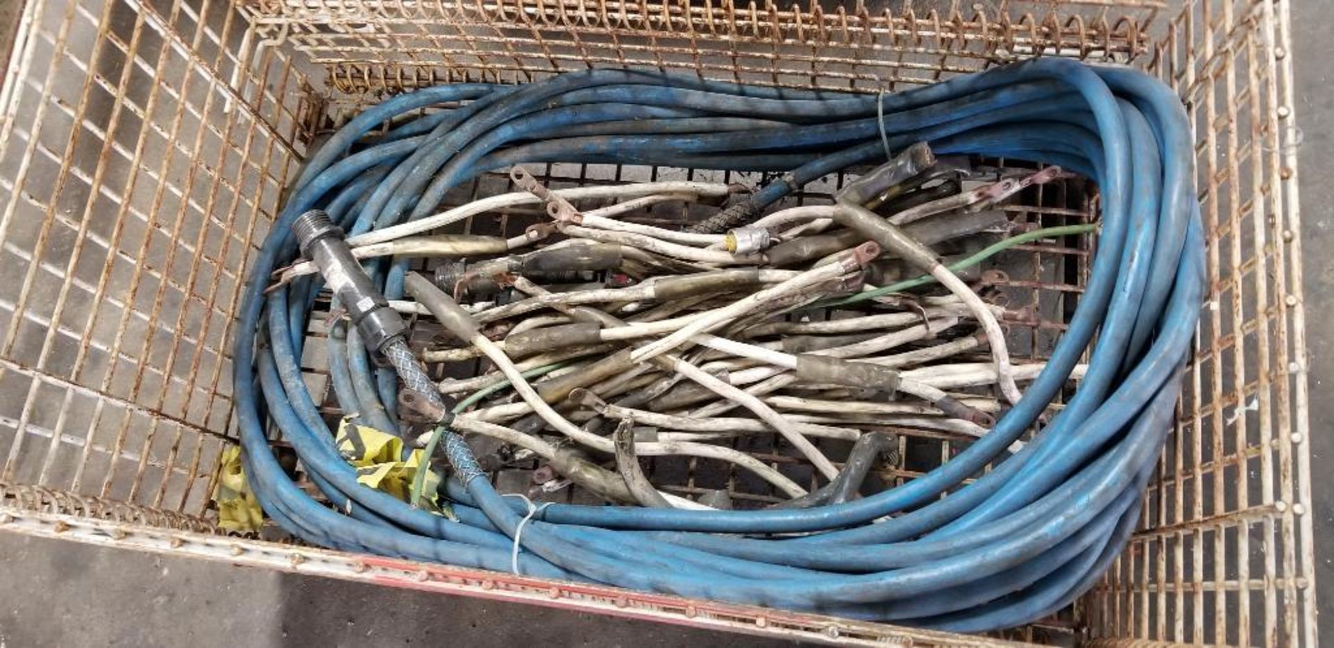 Wire Basket Skid w/ Content of Assorted Wiring - Image 2 of 3