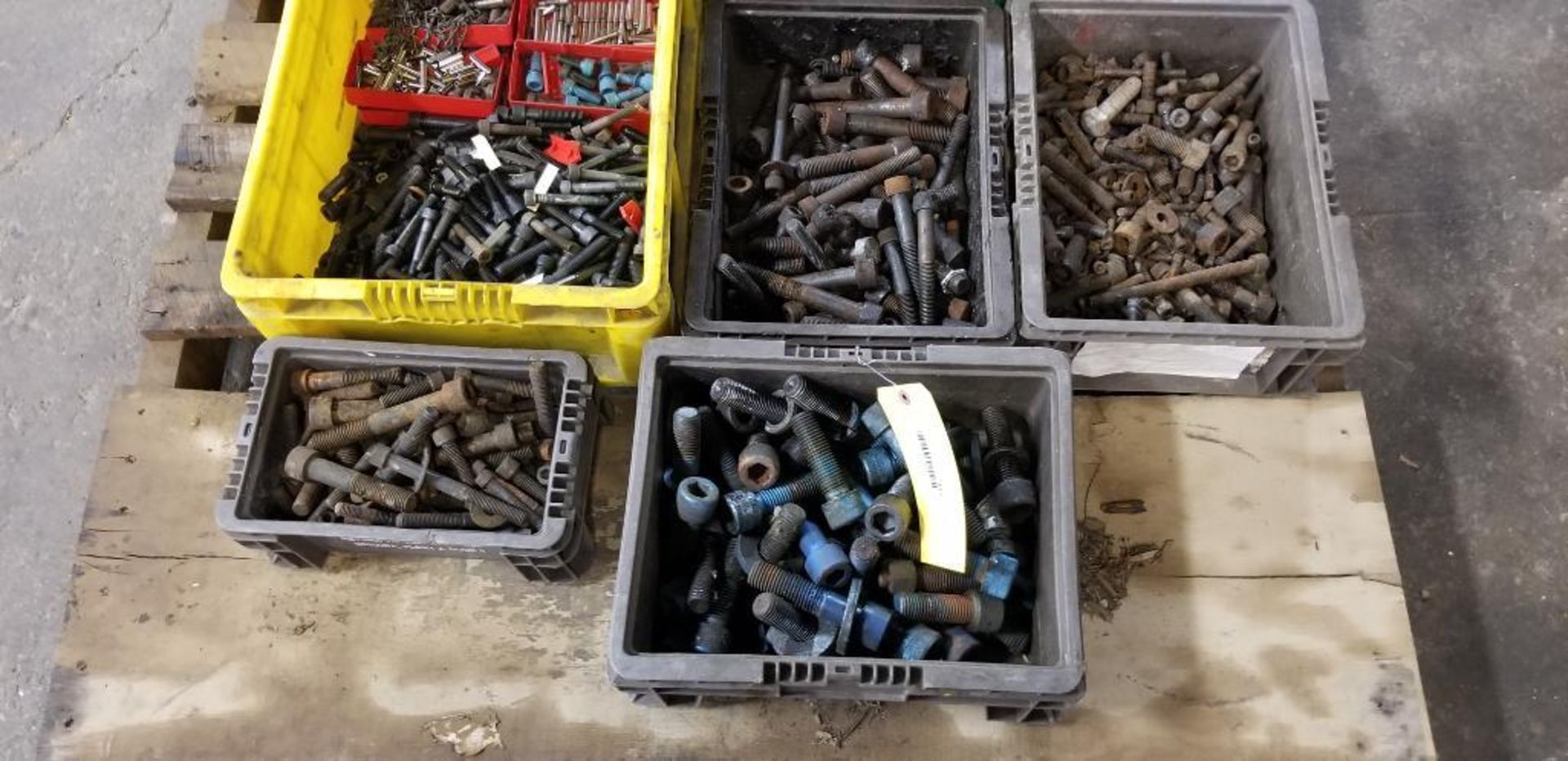 Skid of Assorted Bolts