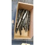 Box of Assorted Drill Press Bits