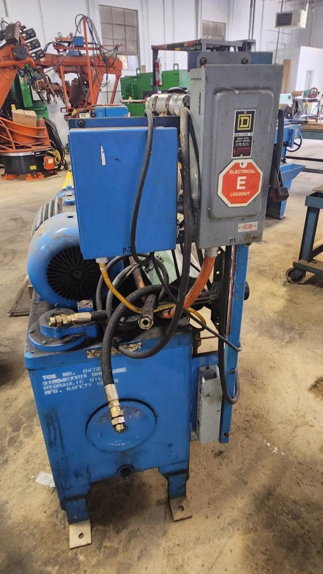 Rexnord Hydraulic Pump Unit, 460 V, 7.5 HP