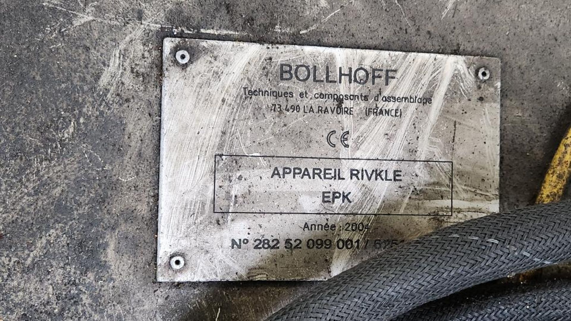 Bollhoff Appareil Rivkle EPK, No. 282 52 099 001/ 625190/2 - Image 4 of 5