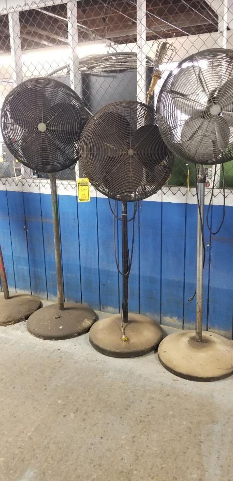 (3x) Shop Fans w/ Stands