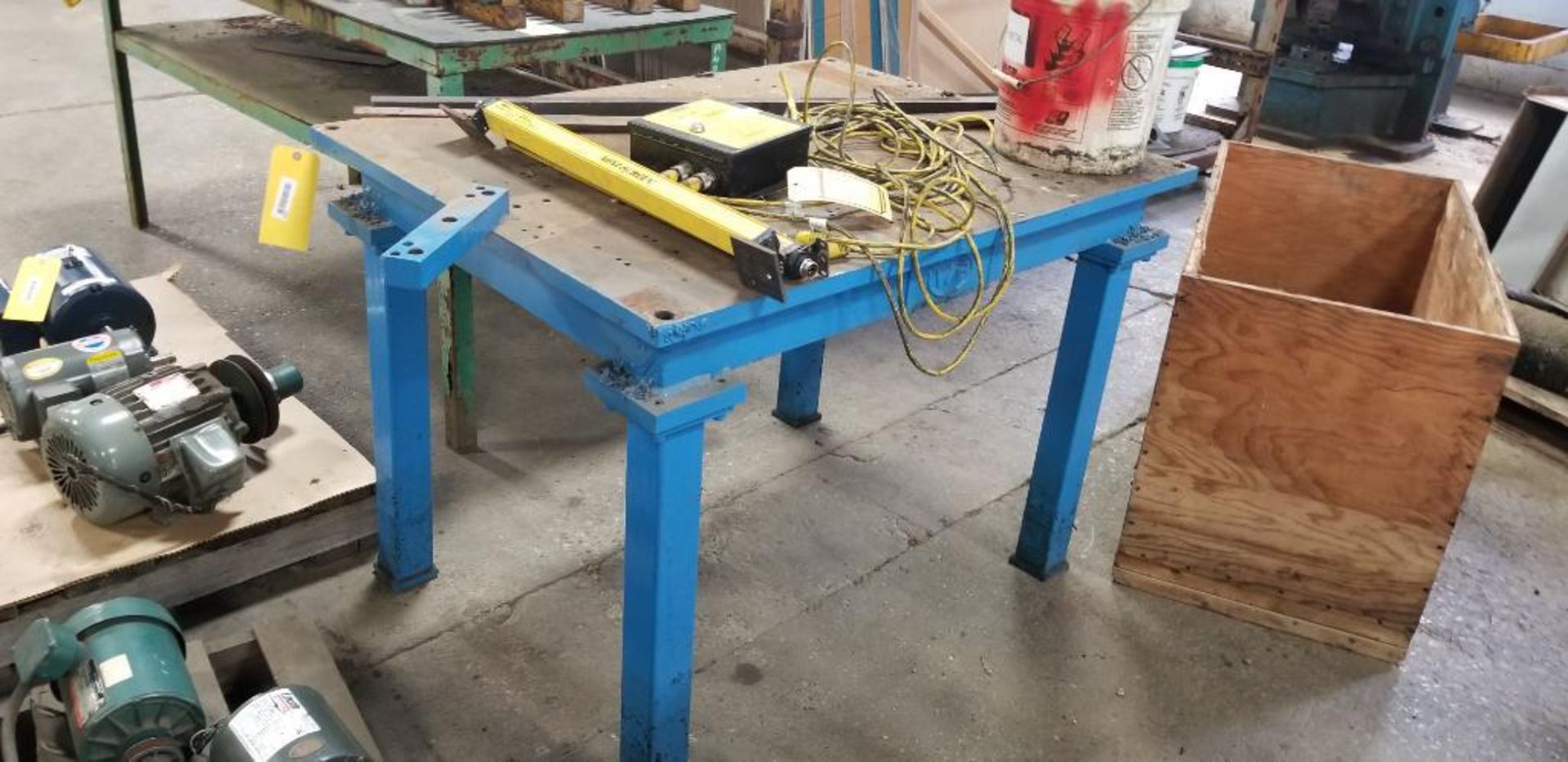 Steel Shop Table