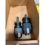 (2x) Albright Drill Chucks, 1/32" & 0-3/8"