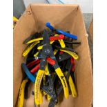 Box of Assorted Snap Ring Pliers