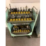 (26x) 40-Taper Tool Holders & Tool Cart