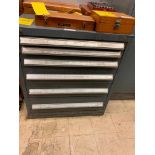 6-Drawer Cabinet w/ Moore Tools Boring Head Set & Tooling